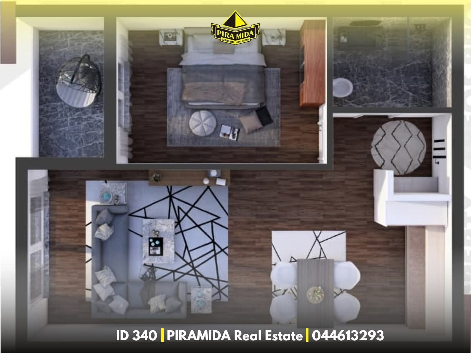 Banesë 93/m² me qira në Prishtina e Re – Grey Tower Prishtinë!
